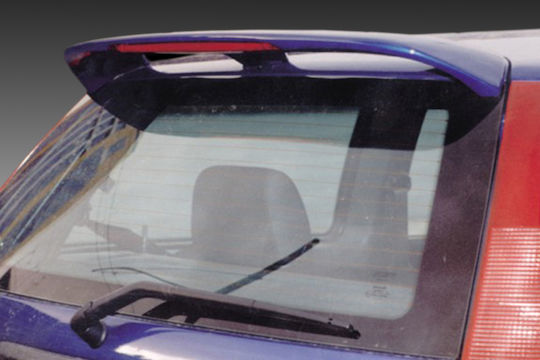 Motordrome Car Rear Spoiler Roof Made of Polyurethane with Stop Light Fiat Punto 1995-1999