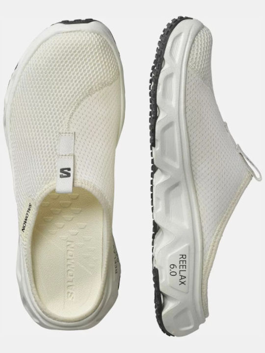 Salomon Reelax Slide 6.0 Mule cu Toc în Culoare Bej L47740900