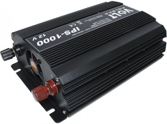 Volt Invertor Auto Modificat Sine Wave 1000W pentru Convertirea 12V DC în 230V AC