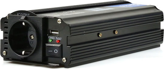 Geko Invertor Auto Modificat Sine Wave 1000W pentru Convertirea 12V DC în 230V AC