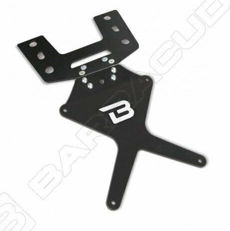 Barracuda Foldable Motorcycle License Plate Holder
