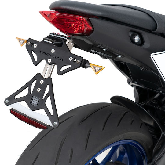 Barracuda Foldable Motorcycle License Plate Holder