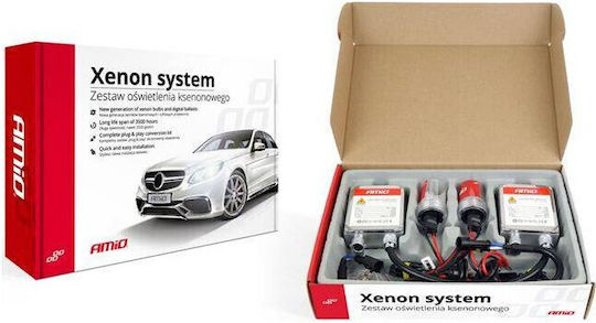 AMiO Xenon Set de Iluminare H7M 35W 12V 4300K Alb natural