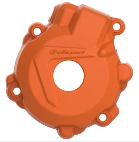 Polisport Motorcycle Engine Cover Protector KTM EXC-F Orange