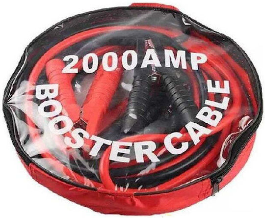 Booster Καλώδια Εκκίνησης Μπαταρίας Αυτοκινήτου 2000A