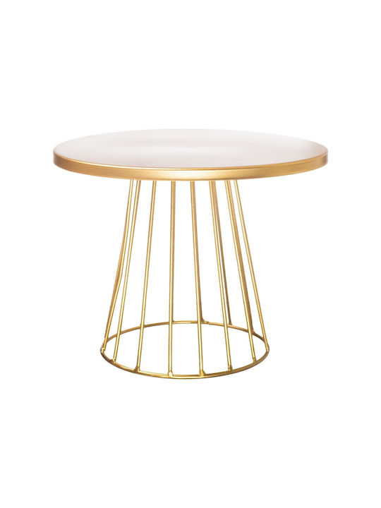 Metal Cake Stand Set Gold 2pcs Rt231 Nv-7130231