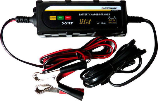 Dunlop Autobatterieladegerät 6/12V 1A