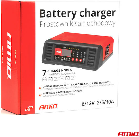 AMiO Autobatterieladegerät 6/12V