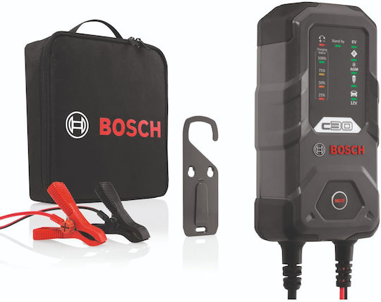 Bosch C30 Încărcător Baterie Auto 12V