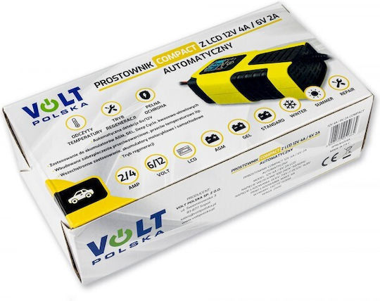 Volt Φορτιστής Μπαταρίας Αυτοκινήτου 6/12V