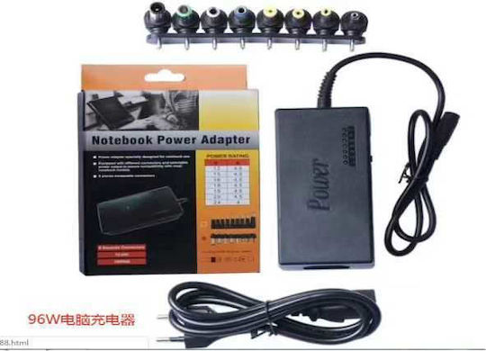 ACP Adaptor Universal De Alimentare Reglabil 24V Cu Putere 96W Cu Set De Încărcătoare Pentru Laptop (2049262)