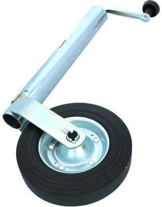 Carpoint Ποδαράκι Τρέιλερ με Λαστιχένια Ρόδα 48mm