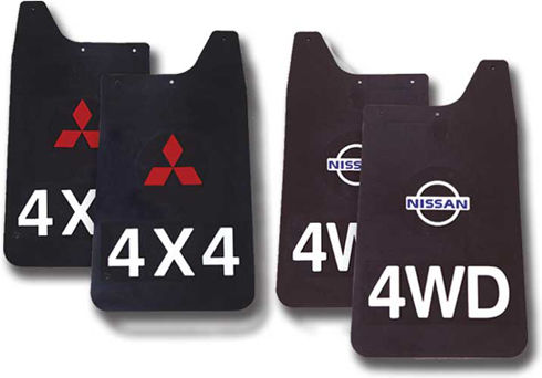 Auto Gs Rear Car Mudguards 2pcs