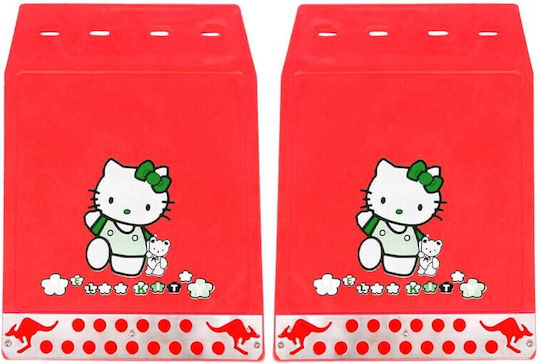 Autoline Λασπωτήρες Αυτοκινήτου Hello Kitty 35x25cm 2τμχ