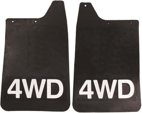 Autolegend Rear Car Mudguards Sloping Car Mudguards 4x4 2pcs 2pcs