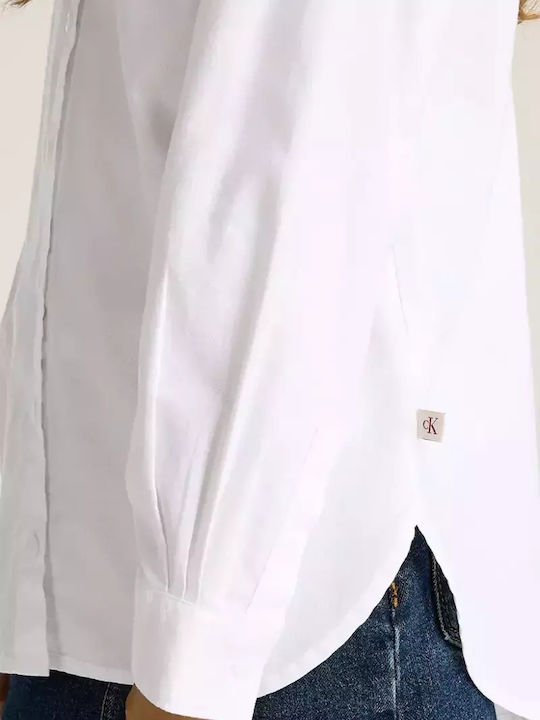 Kids Shirt Long Sleeve White