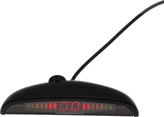 Car Parking System with Screen and 4 Sensors in Black Color