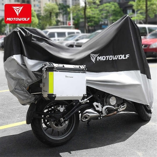 Motowolf Waterproof Motorcycle Cover XXXXL L295xW110xH140cm