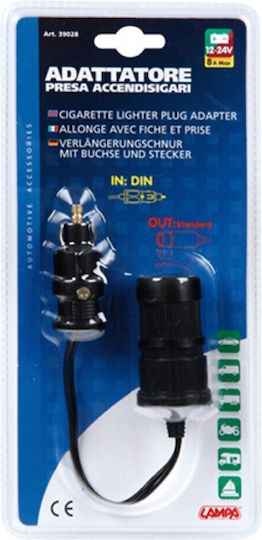 Lampa Αντάπτορας Αναπτήρα Αυτοκινήτου 12V - 24V