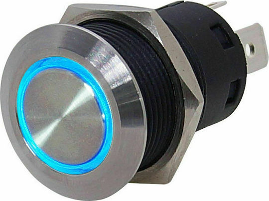Eval Întrerupător de barcă On-Off Comutator rezistent la apă On-Off 12V 20A cu LED roșu
