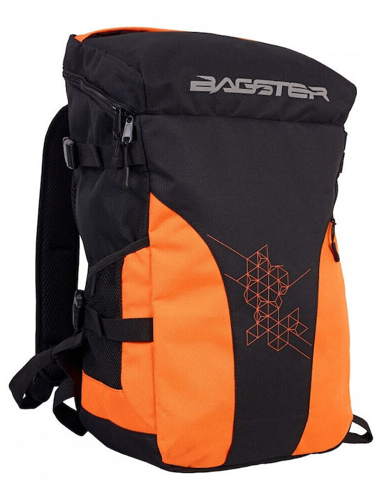 Bagster Σακίδιο Πλάτης Αναβάτη Μαύρο 30lt