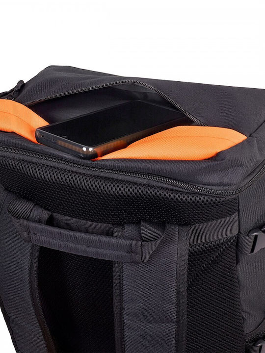 Bagster Σακίδιο Πλάτης Αναβάτη Μαύρο 30lt