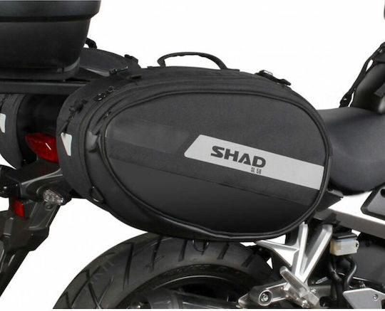 Shad SL58 Сет Мотоциклетни Кошници 58лт в Черен цвят