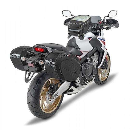 Givi Easy Range Σετ Πλαϊνές Βαλίτσες Μοτοσυκλέτας 40lt σε Μαύρο Χρώμα