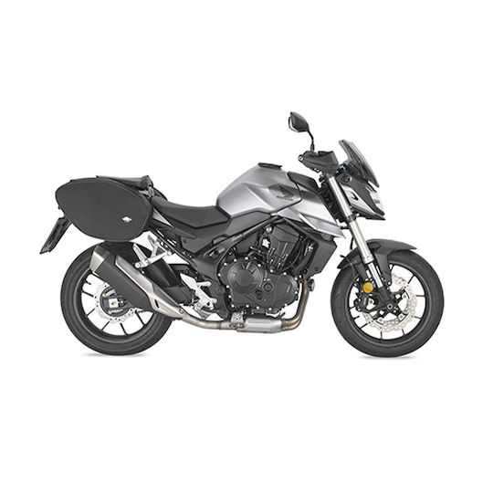 Σαμάρια 30lt Saddlebags Striker Σετ Χρώμα Μαύρο St100b Kappa