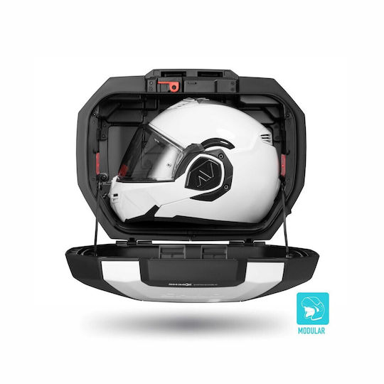 Shad Sh38x Мотоциклетен Куфар 38лт в Сребрист цвят