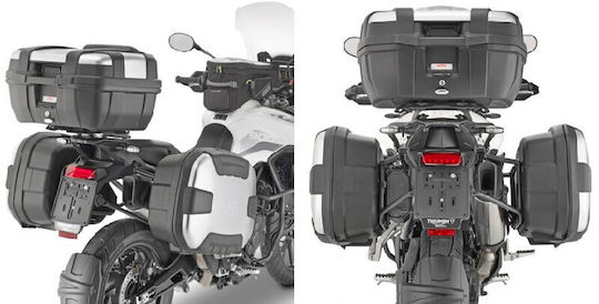 Givi Trekker II TRK35N Моноключ Мотоциклетен Куфар 35лт в Сребрист цвят