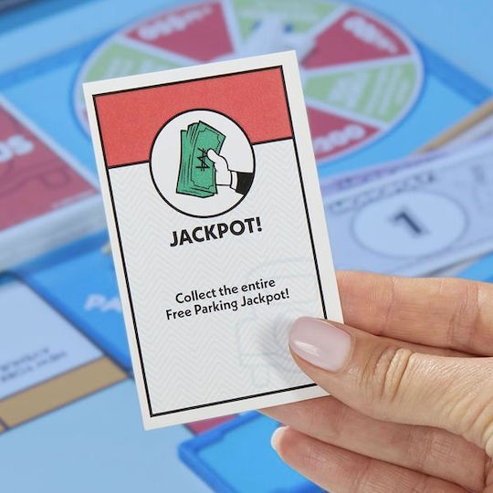 Επέκταση Παιχνιδιού Monopoly Free Parking Jackpot για 2-6 Παίκτες 8+ Ετών Hasbro