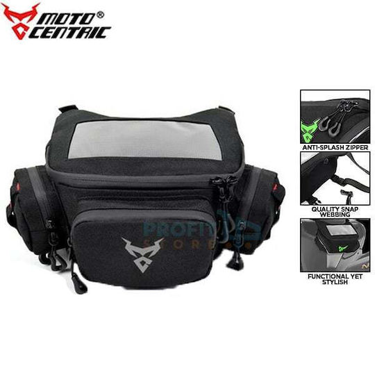 Waterproof Motorcycle Tail Bag Green