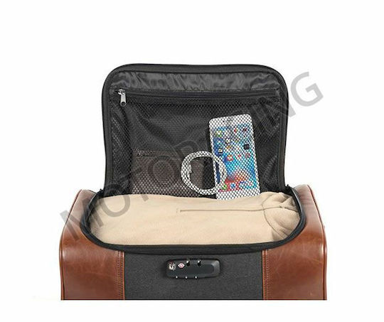 Shad SR28 Cafe Racer Schwanztasche Motorrad-Softtasche 27Es in Braun Farbe