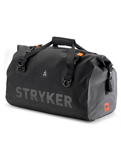 Kappa Moto Stryker Motorcycle Tail Bag Waterproof 40lt In Gray Color