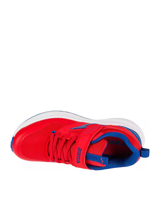 Ferro Jr Kids Sneakers with Scratch Red