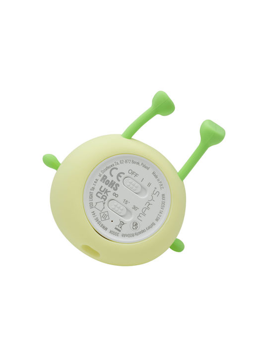 Mary's Led Kids Decorative Lamp Green 12.2x11.1x11.1εκ.