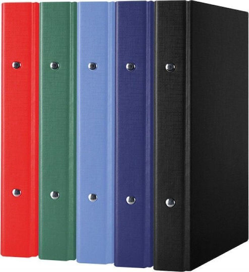 Donau Binder 2 Rings A5 20mm Navy Blue
