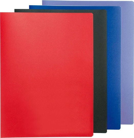 Q-connect Q-connect Presentation Folder Pp A4 380 Micron 10 Sleeves Red