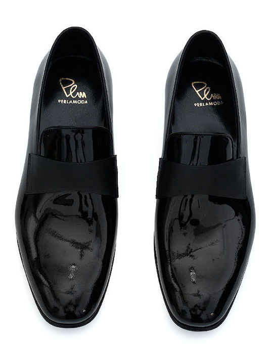 Men's Leather Loafers Black