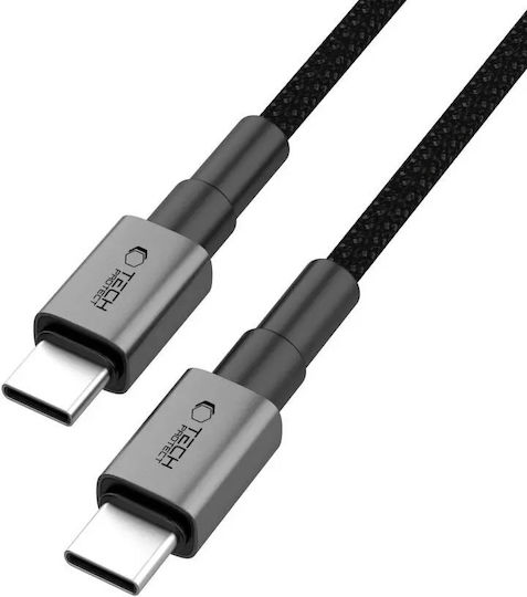 Tech-Protect Ultraboost USB 2.0 Cable USB-C Male - USB-C 100W PD Gray 0.25m