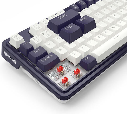 Redragon Geb K673WB-RGB-Pro Ασύρματο Gaming Μηχανικό Πληκτρολόγιο 75% με RGB φωτισμό (Αγγλικό US)