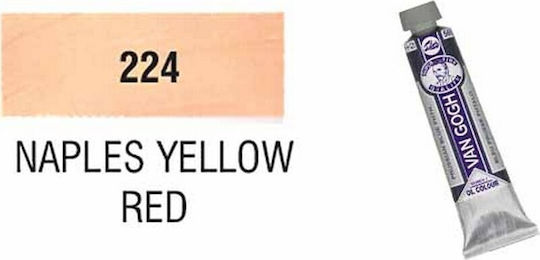 Royal Talens Oil Colour 20ml Van Gogh Naples Yellow Red 3