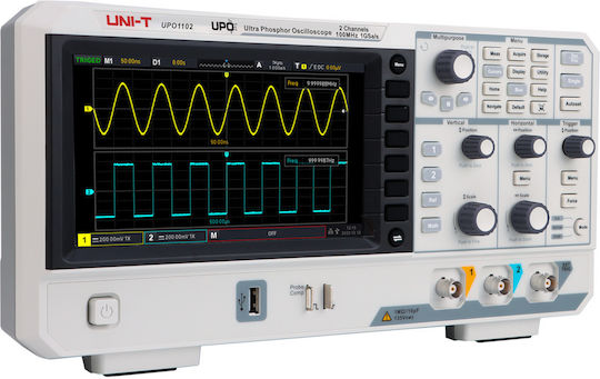 Uni-T UPO1102 Oszilloskop Zähler 100MHz