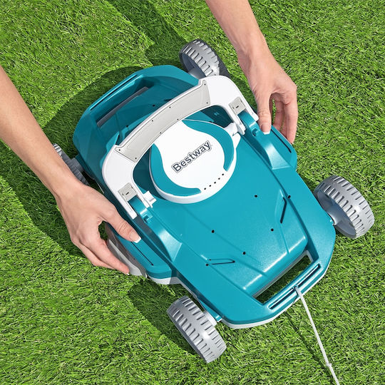 Aqua Tronix Wireless Robotic Pool Cleaner Bottom For Pools 50m²