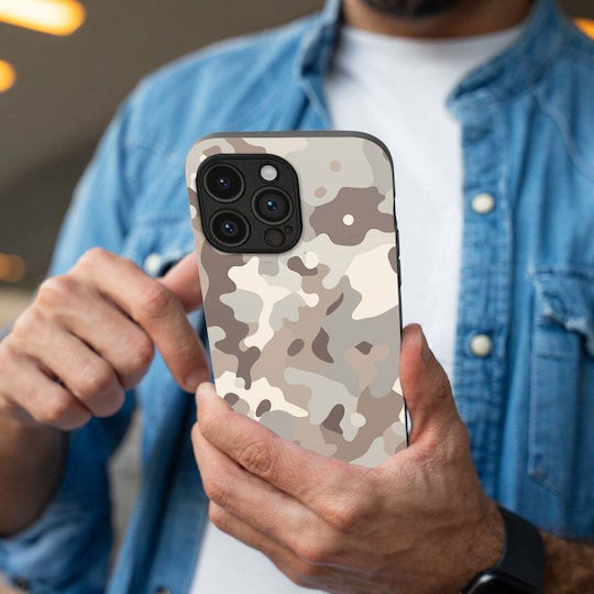 Sonique Camouflage Army Series Case for Realme 12 5G Realme 12x Beige