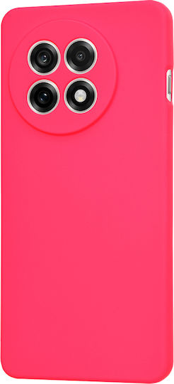 Techsuit Back Cover Σιλικόνης Φούξια (OnePlus 13R)