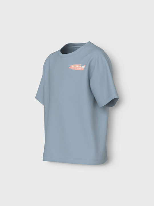 Kids Top Short-sleeved Light Blue