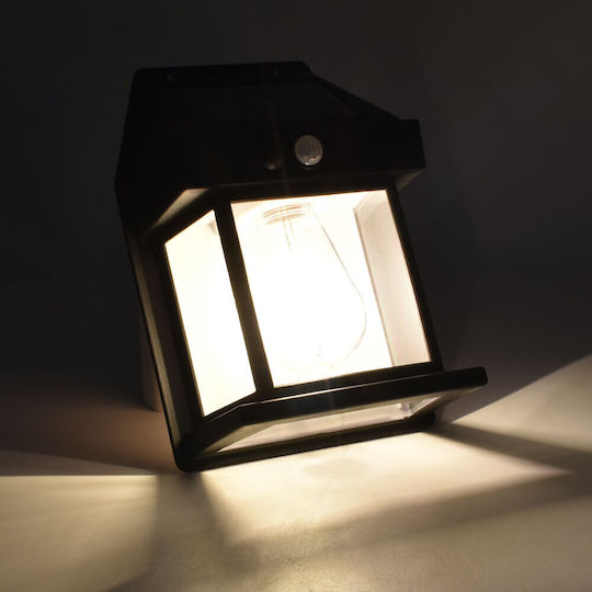 ACP Wall Mounted Solar Light 1W 600lm Natural White with Motion Sensor and Photocell IP65