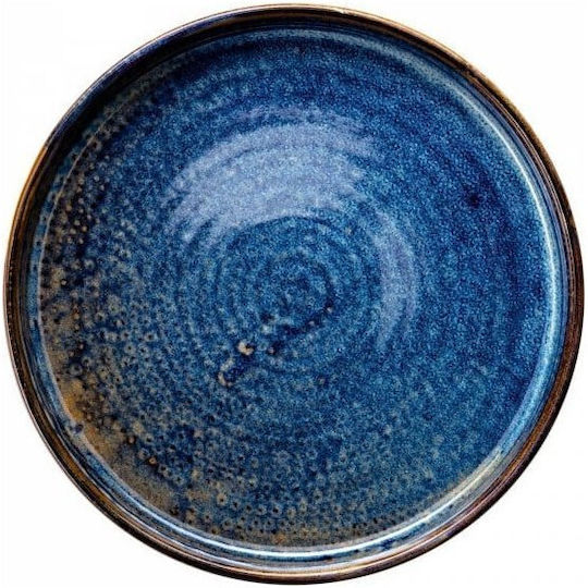 Verlo Teller Untiefe Blau mit Durchmesser 18cm